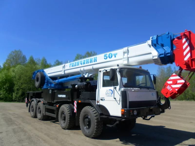 Автокран-вездеход 50 тонн, стрела 34 м - «Галичанин» КС-65713-6